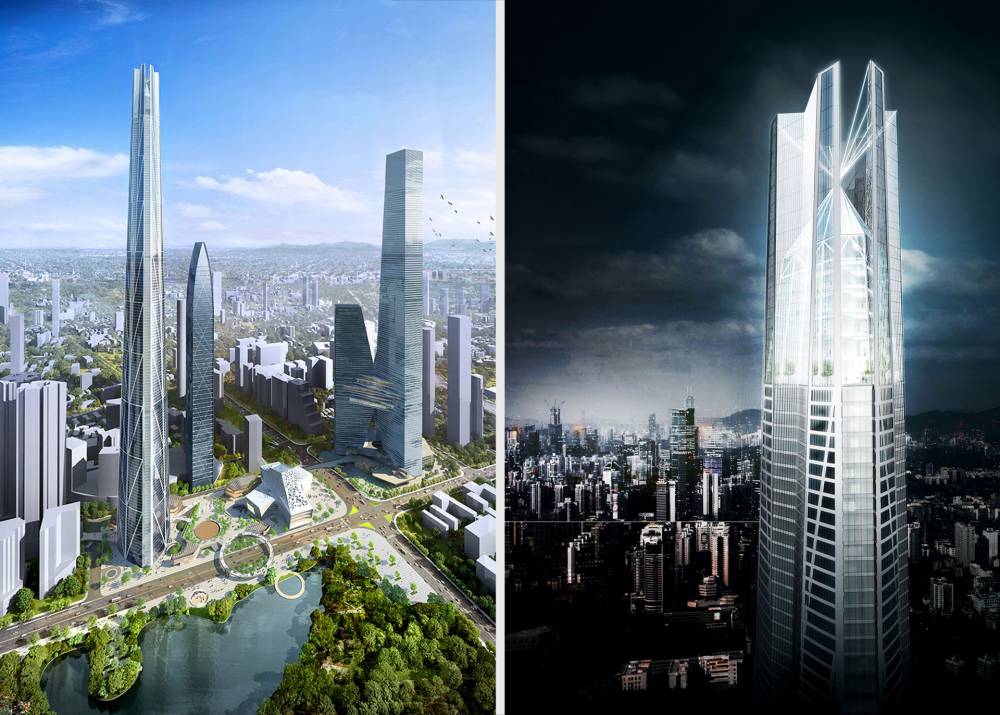 世界第二高摩天大樓在中國！H700深圳塔即將劃破沿海天際線！ | La Vie