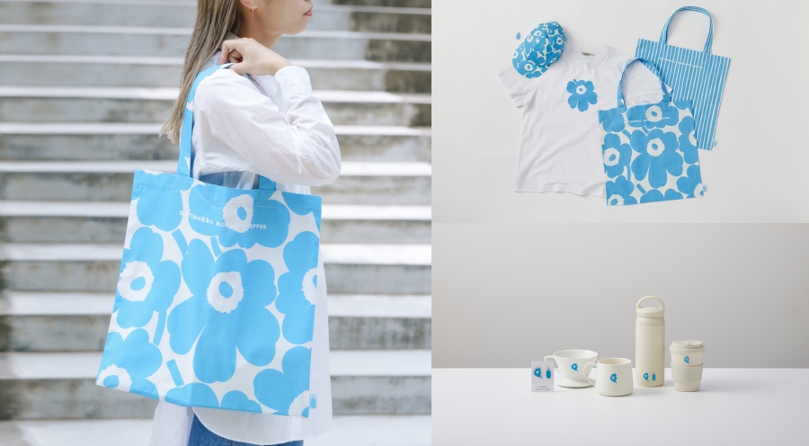 新品 Marimekko x BLUE BOTTLE トート ピッコロ Marimekko x Blue Bottle Coffee Unikko Tote | Blue Bottle Coffee